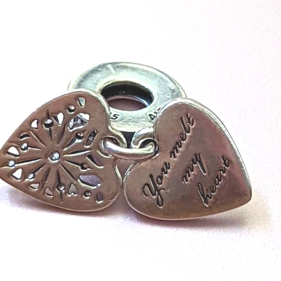 Pandora Heart of Winter Dangle Charm - Picture 3 of 7